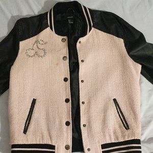 Forever 21 Pink Bomber jacket